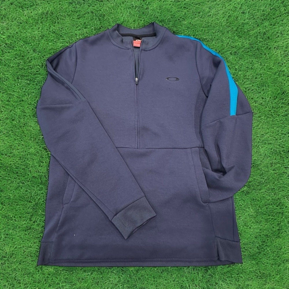 Oakley 1/4‎ Zip Mens Xtra Small Mock Neck Long Sleeve Pull Over Bubba Watson